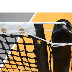 Nhà Máy Xách Tay Quần Vợt <span class=keywords><strong>Net</strong></span> Sân <span class=keywords><strong>Tennis</strong></span> <span class=keywords><strong>Net</strong></span> Chuyên Nghiệp 12.8M Dày Đôi 6 Hàng Lưới Ngoài Trời Quần Vợt - Product Image 5