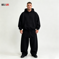 Ensemble Sur Mesure de Survêtement et Sweat à Capuche Homme Épais 400g/m² Polaire Haute Qualité Deux Pièces