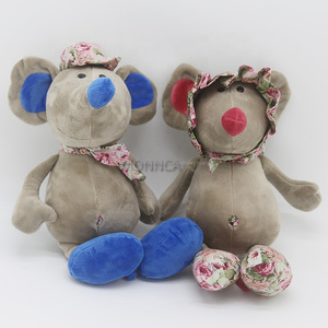 2020 mascota personalizado de peluche de felpa de juguete relleno de CE <span class=keywords><strong>Animal</strong></span> Super suave ratón de peluche de juguete - Product Image 3