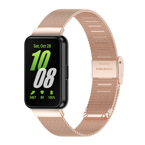 <span class=keywords><strong>Correa</strong></span> de Metal Milanesa para Samsung <span class=keywords><strong>Galaxy</strong></span> Fit <span class=keywords><strong>3</strong></span>, <span class=keywords><strong>Correa</strong></span> de Reloj Inteligente para Samsung <span class=keywords><strong>Galaxy</strong></span> Fit3, Brazalete de Acero Inoxidable - Product Image 4