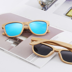 Gafas de Sol de Madera de Bambú para Hombre, Lentes Polarizadas TAC con Protección UV400, para Conducir, Protección Solar, Atuendos de Moda, Origen Wenzhou B2022 - Product Image 4