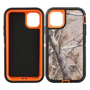 Manufacturer Camo Camouflage OEM Factory Shockproof Defender Case For iPhone 15 15 Pro 15 Pro Max 15 Plus Cell Phone Shell