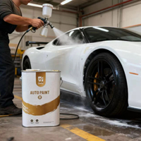 Vernis acrylique écologique résistant aux UV, revêtement liquide transparent 2K, spray à séchage rapide, haute dureté, peinture anti-corrosion