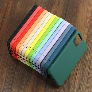 <span class=keywords><strong>Coque</strong></span> en silicone liquide authentique pour <span class=keywords><strong>iPhone</strong></span> 17 16 15 Pro Max avec doublure en microfibre, antichoc, souple et anti-rayures - Product Image 2