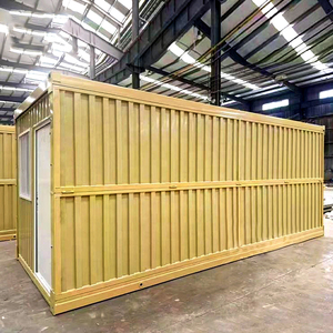 Oficina Moderna Prefabricada Portátil Plegable de Acero, Contenedor, Habitación, Casa de 2 Dormitorios, Sala de Estar Plegable, Escuela, Rápida Instalación - Product Image 2