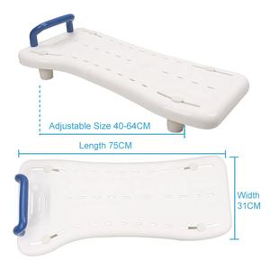 Asiento Giratorio Ajustable 2 en 1 para Baño, Material PP/ABS, Capacidad 150 kg, Diámetro de la Plataforma Giratoria 30 cm, para el Cuidado de Personas Mayores en el Hogar - Product Image 6