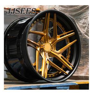 JJSEES Jantes en alliage d'aluminium forgé 5x114.3 5x130 5x127 à rayons profonds et concaves pour AUDI Tesla <span class=keywords><strong>Porsche</strong></span> - Product Image 3