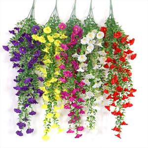 Fleurs artificielles en soie Chao Xingdi, glycine, 78 cm, décorations murales intérieures et extérieures - Product Image 3