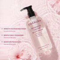 OAKAURA 400ml Gel Douche Nectar Botanique Végétalien Quotidien Hydratation Profonde Soin Corporel OEM
