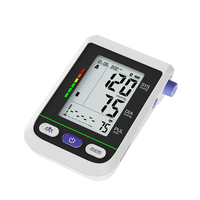 AFIB Monitor Tekanan Darah LED Isi Ulang dengan Layar Digital untuk Penggunaan di Lengan, Tensiometer Digital Bluetooth Kelas II Bersertifikasi CE MDR