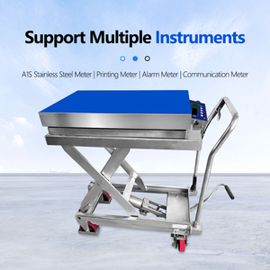 Plateforme élévatrice industrielle en acier inoxydable SOHE SHGTF à LED, très vendue, capacité 150kg-500kg, précision 100g, personnalisable OEM/ODM - Product Image 2