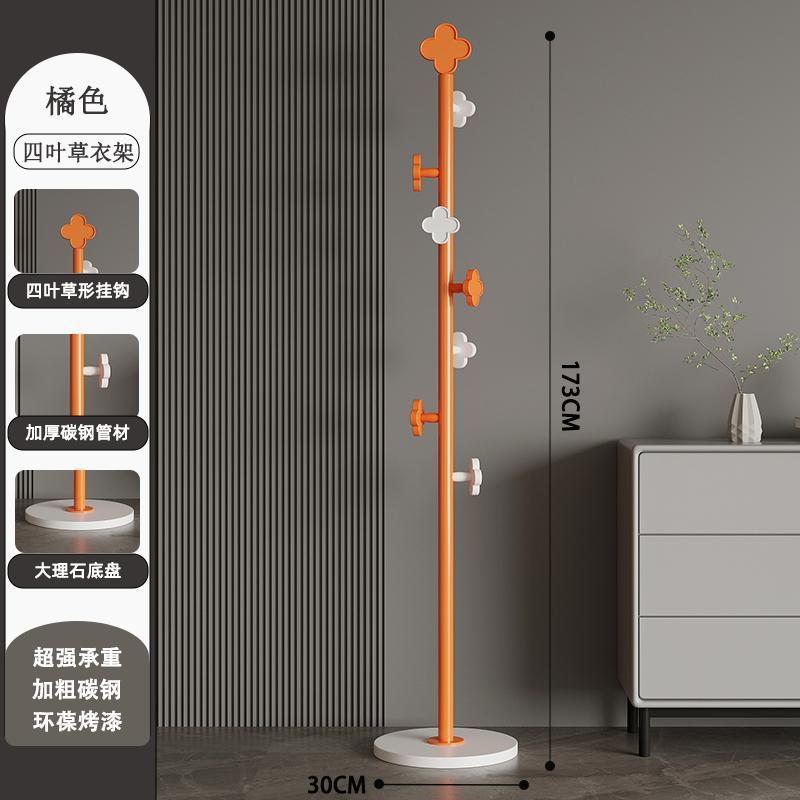 Quadrifoglio base 30 cm arancione