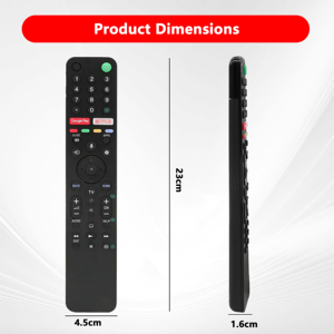 รีโมทคอนโทรล RMFTX500P RMF-TX500P ด้วยเสียงสำหรับ Sony Voice TV พร้อมแพคเกจถุง PE ซีรีส์ KD85X8500G <span class=keywords><strong>Netflix</strong></span> - Product Image 6