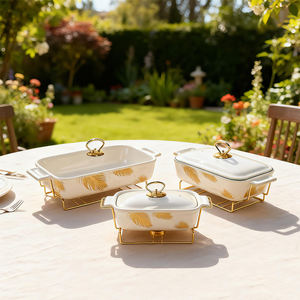 Juego de Moldes Rectangulares para Hornear de Cerámica Nórdica 2026, Aptos para <span class=keywords><strong>Horno</strong></span>, Antiadherentes, Venta al por Mayor - Product Image 1