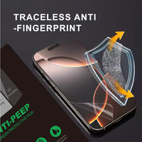Qualitativ Hochwertiger Importierter Chinesischer Weicher 3D-Radian Ultra-Dünner Kratzfester Matter Sichtschutz TPU Hydrogel-Film Displayschutz für Mobiltelefone