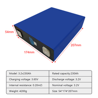 Cellules prismatiques rechargeables Lifepo4 3.2v 50ah 90ah 100ah 105ah 230ah 280k Mb31 Mb30, stockage d'énergie, batterie lithium-ion