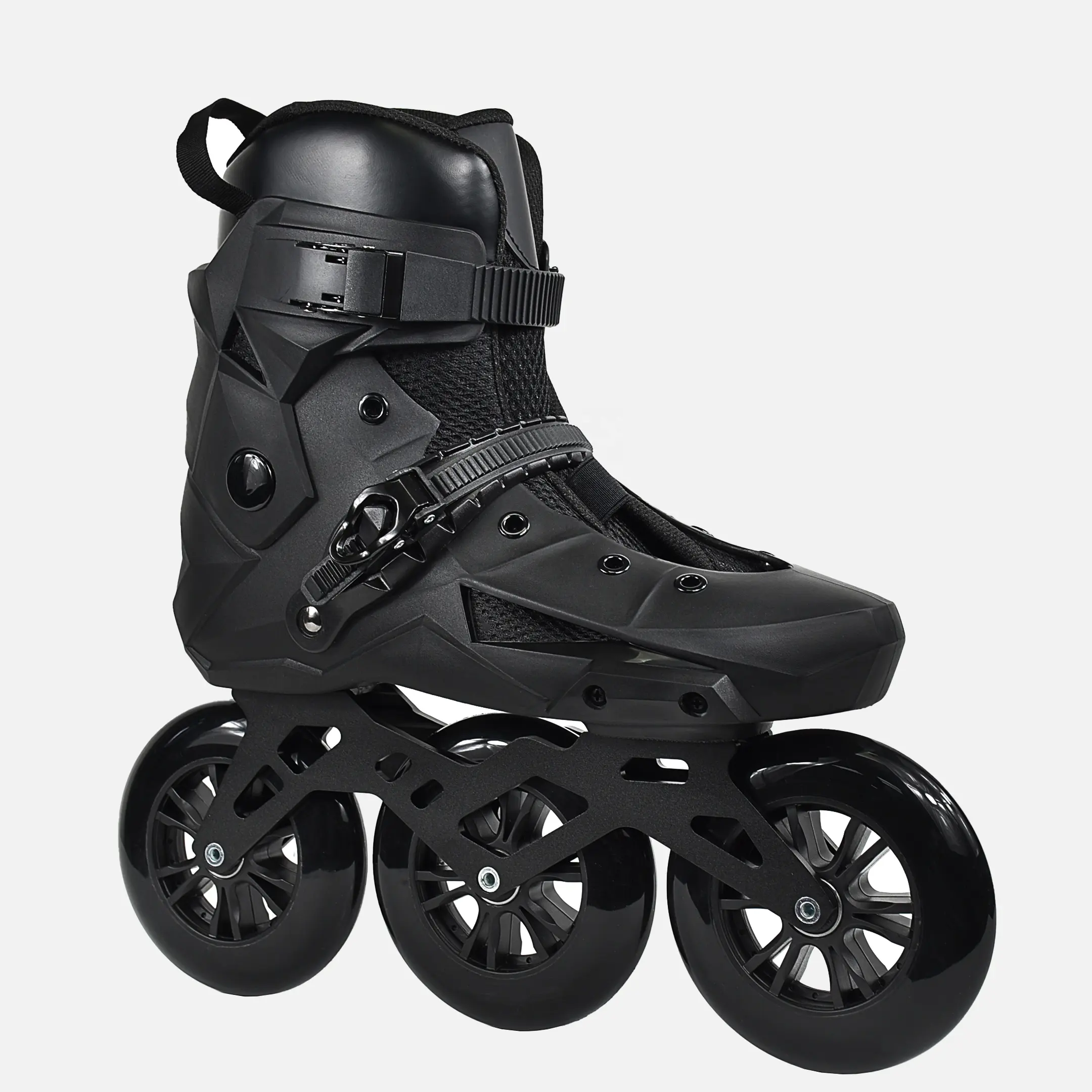 การออกแบบใหม่บิ๊กรองเท้าสเก็ต3ล้อ125มิลลิเมตร Inline Roller Skate สำหรับผู้ใหญ่