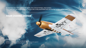 WLToys <span class=keywords><strong>XK</strong></span> A260 RarebearF8F 3D/6G 2,4GHz 4-Kanal Elektrisches Ferngesteuertes EPP-Flugzeug Geschenk für Kinder und Erwachsene Spielzeug - Product Image 5