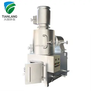 30kg automatic Smokeless Domestic Garbage Incinerator And Solid Waste Incinerator Burner Costs