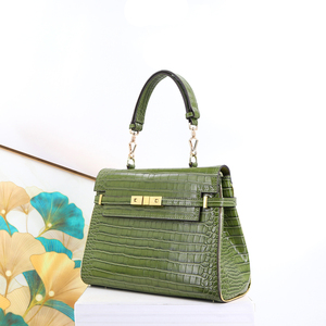 Super prodotti di moda borsa da donna firmata borsa di qualità materiale coccodrillo borsa a tracolla da donna presa di fabbrica 29 cm - Product Image 3