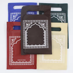 Tappeto per preghiera da viaggio portatile Mini tasca all'ingrosso tappeto per preghiera tappeto Namaz islamico tacchino preghiera tappetino per preghiera - Product Image 2