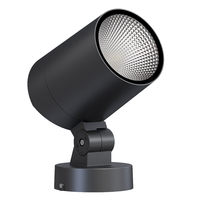 Projecteur circulaire à LED étanche IP65 Boîtier en aluminium 2000K-6500K Spot pour arbres Éclairage supplémentaire
