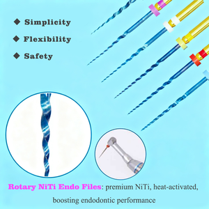 File Endodontici Blu Attivati dal Calore ROTATION per Trattamento Canalare - Product Image 6