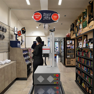 Máquina Láser de <span class=keywords><strong>Fibra</strong></span> Portátil con Precisión de 0.01 mm Sistema de Refrigeración por Aire Fácil de Operar para Marcado de Metales de Uso Doméstico - Product Image 3