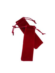 Custom <b>White</b> Velvet Dust Packaging Pouch Small Drawstring Jewelry <b>Bags</b> - Product Image 2