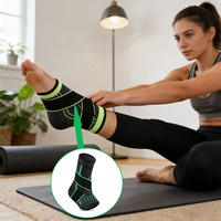 Attelle de cheville élastique respirante, bandage de compression sportif, protection professionnelle anti-entorse, soutien pour l'arthrite, qualité hospitalière