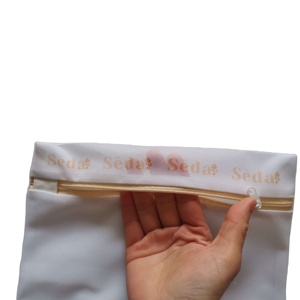 Borsa per <span class=keywords><strong>biancheria</strong></span> ecologica in tessuto a rete per sacchetti per <span class=keywords><strong>biancheria</strong></span> sporchi in rete per lavatrice - Product Image 2
