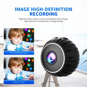 Caméra IP WiFi sans fil miniature de sécurité domestique Full HD 1080P avec vision nocturne, capteur CMOS, indice de protection IP66 - Offre Spéciale - Product Image 2