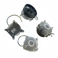 Ventilateur silencieux 90 mm (9 cm) 12 V CC à 3 ou 4 broches PWM pour refroidissement CPU, compatible 1156 1366 1700, 80 Watts – Échantillons gratuits, en stock, vente chaude