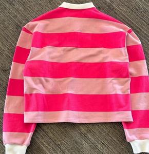 Camisa Polo de Manga Larga Personalizada para Hombre con Diseño a Rayas, Cierre de Botones Frontales, Estilo de Manga Larga - Product Image 2