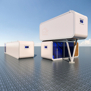 Design personalizado camada dupla única câmara conjunto recipiente casa pré-fabricada apple house importação kit casa pré-fabricada da china - Product Image 5