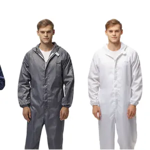 Factory Cheaper Esd Working Clothes Antistatic Overcoat clean room work clothes Applicable to Multiple Workshops