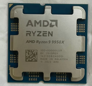 ซีพียู AMD Ryzen 9 9950X แบบกล่อง 16 คอร์ 32 เธรด 5.7GHz ซ็อกเก็ต AM5 Zen5 4nm โปรเซสเซอร์เดสก์ท็อป สำหรับเล่นเกม รีนเดอร์ และสร้างสรรค์เนื้อหา - Product Image 1