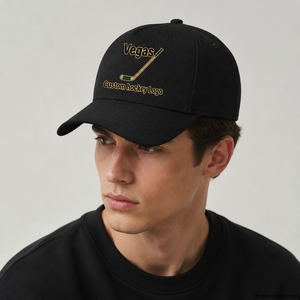 Gorra de Hockey sobre Hielo Personalizada con Logotipo de Los Ángeles, Diseño de Alta Calidad OEM, Unisex, Gorra de Béisbol con Diseño de Palo de Hockey - Product Image 4