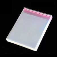 Sacs d'emballage transparents autocollants en gros, pochettes stériles hygiéniques EOS pour bijoux, boucles d'oreilles, bagues, bracelets, emballage de détail