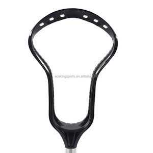 Cabeza de Lacrosse Aceking Goliath Negra para Ataque/Defensa (Material de Nailon) para Palo de Lacrosse Cumple con las Reglas de la NCAA - Product Image 1