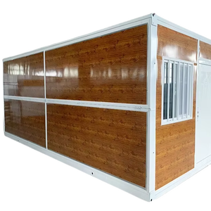 Maison mobile pliable préfabriquée de 20 pieds, bureau modulaire en conteneur, dortoir, boutique, camp, transport et assemblage faciles - Product Image 3