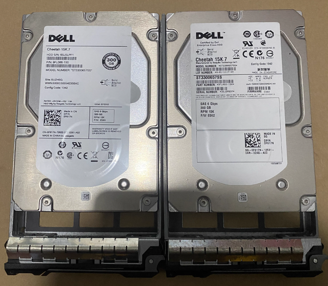 300GB 15K SAS Hard Disk Replacement Guide