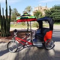 ESTER Tricycle électrique pour le tourisme, Tricycle à différentiel, Rickshaw électrique