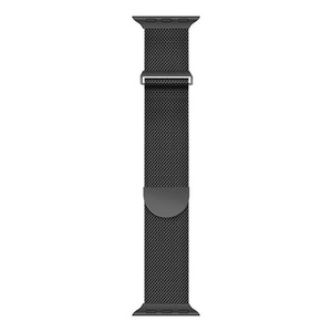 <span class=keywords><strong>Bracelet</strong></span> métallique à boucle milanaise personnalisable pour Apple Watch Band 10 9 46mm 45mm <span class=keywords><strong>Bracelet</strong></span> magnétique pour <span class=keywords><strong>IWatch</strong></span> Series 6 8 7 44mm Hommes - Product Image 4