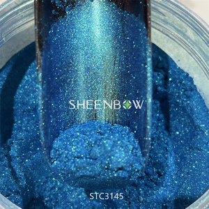Sheenbow serie STC Glitter ombretto cosmetici ricolorato pigmento scintillante duocromo duodreyeshadadow in polvere - Product Image 5