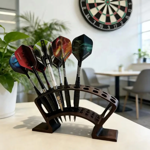 Support de fléchettes à 27 emplacements, grande capacité, rangement soigné, organisateur de fléchettes pour la maison, le <span class=keywords><strong>bar</strong></span> et la décoration de salle de jeux à thème grec - Product Image 4