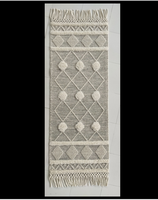 Modern Boho Nordic Natural Wool Rug Carpet for Hotel Rooms with Free Samples and Worldwide Shipping