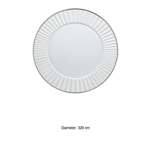Salvamantel Diva con Hilo Plateado 32 cm Vidivi - Product Image 3