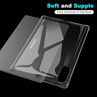 Étui en TPU pour Lenovo Tab Idea Pro Gen 2 13 pouces TB390 2026, silicone souple transparent anti-rayures, protection contre les chocs, housse pour tablette