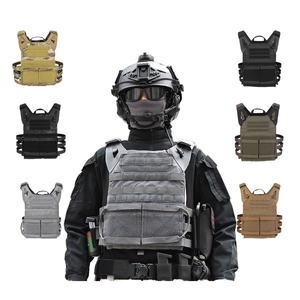 Plaques de gilet lesté ergonomiques et confortables, lavables, courbées, à ajustement profilé, tactiques, en céramique, à dégagement rapide, Molle, balistiques - Product Image 3